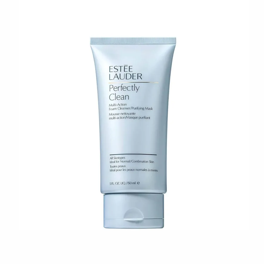 Estée Lauder Perfectly Clean Multi-Action Foam Cleanser/Purifying Mask Peles Normais a Mistas