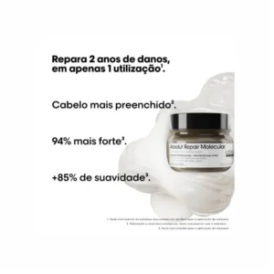 L'Oréal Professionnel Absolut Repair Molecular Peptides Bonder + 5 Amino Acids Máscara - Image 6