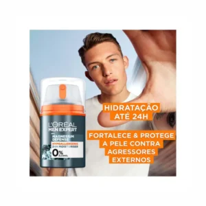 L'Oréal Men Magnesium Defense Hidratante 24horas - Image 2