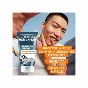 L'Oréal Men Magnesium Defense Limpeza Facial - Image 3