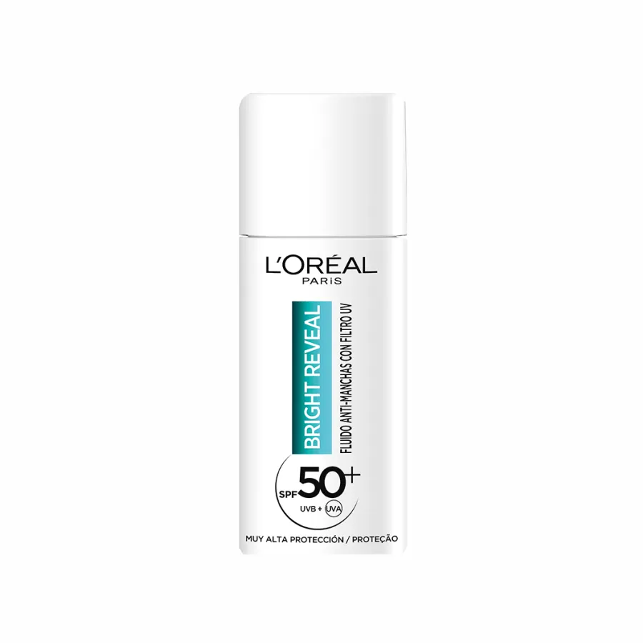 L'Oréal Bright Reveal Niacinamida + LHA Fluído antimanchas SPF50+