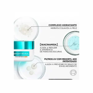L'Oréal Bright Reveal Niacinamida + Mexoryl 400 Creme antimanchas SPF50 - Image 4