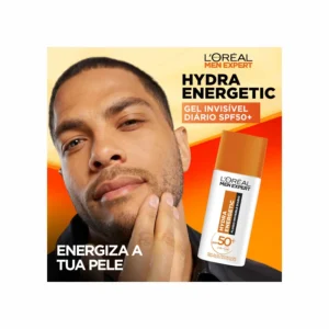 L'Oréal Men Hydra Energetic Fluído SPF50+ com Vitamina C - Image 3