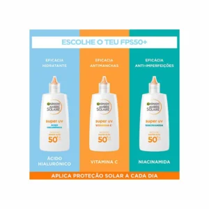 Garnier Ambre Solaire Super Uv Ácido Hialurónico Fluído SPF50+ - Image 2