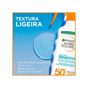 Garnier Ambre Solaire Sensitive Adv em Spray SPF50+ - Image 5