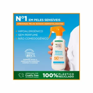 Garnier Ambre Solaire Sensitive Adv em Spray SPF50+ - Image 3
