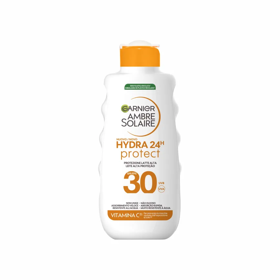 Garnier Ambre Solaire Hydra 24h Protect Leite SPF30 Vitamina C