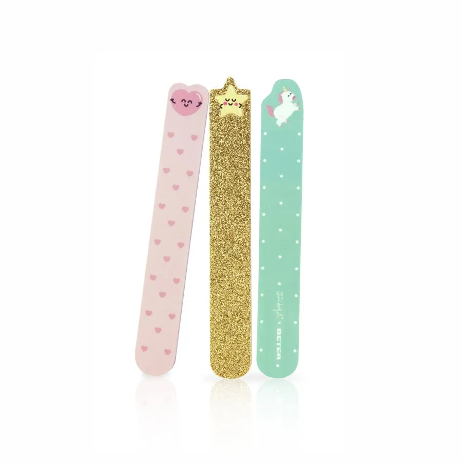 Beter X Mr. Wonderful Set Of 3 Nail Files