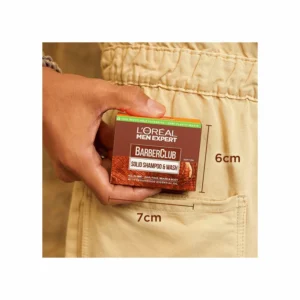 L'Oréal Men Barber Club Shampoo Sólido 4in 80grs - Image 3