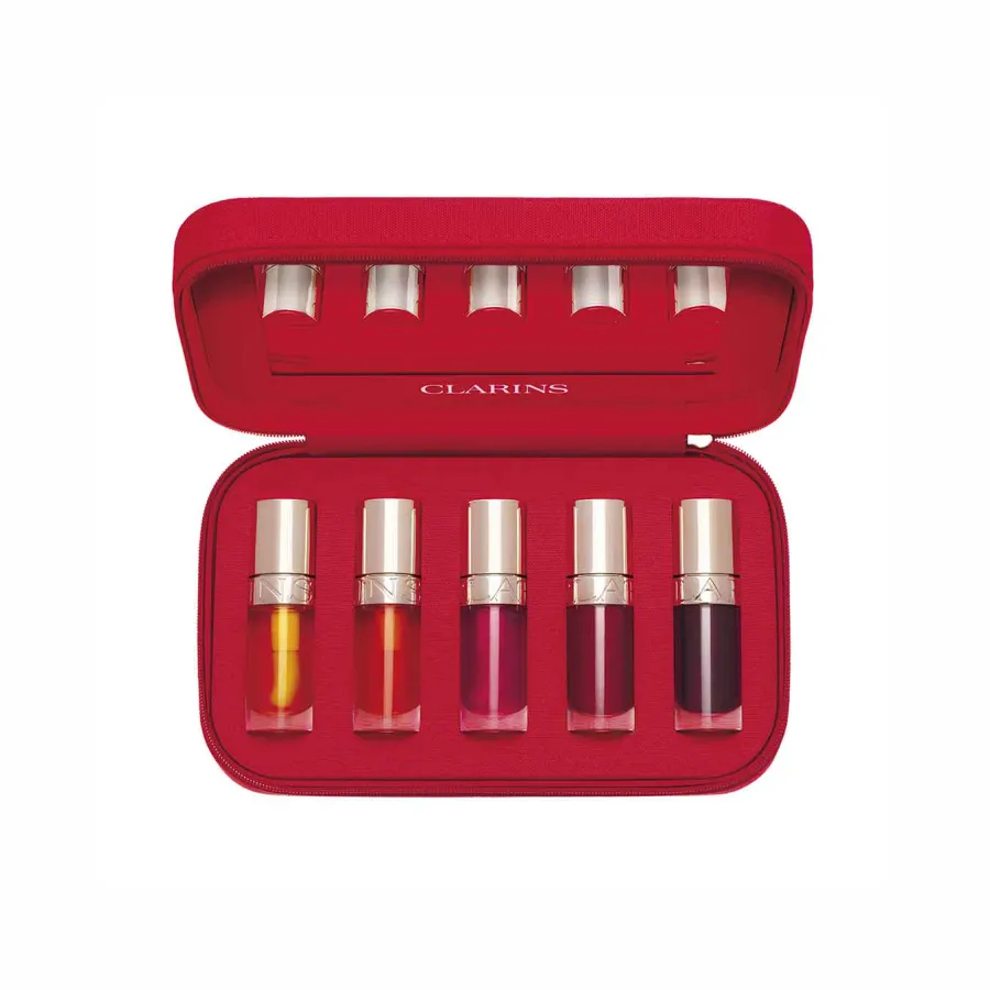 Coffret Clarins Lip Comfort Oil 5x