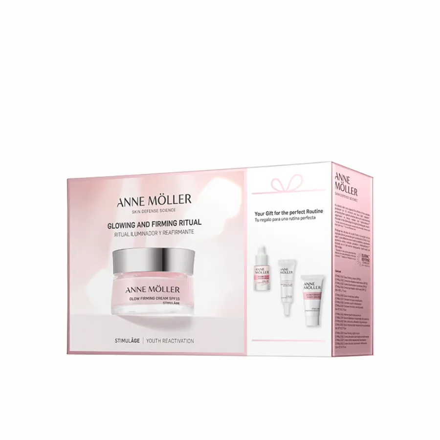 Coffret Anne Möller Stimulâge Glow Firming Cream SPF15 Pele Normal a Mista